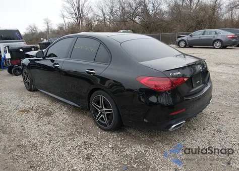 2022 Mercedes-Benz C 300 4Matic from USA, damaged, VIN W1KAF4HB1NR066596